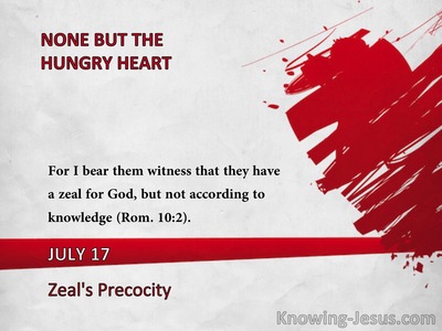 Zeal's Precocity